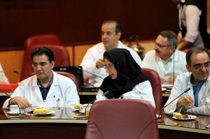 جلسه کمیته مورتالیتی 15-5-97 در مرکز قلب و عروق شهیدرجایی: عکس شماره 10 / 12